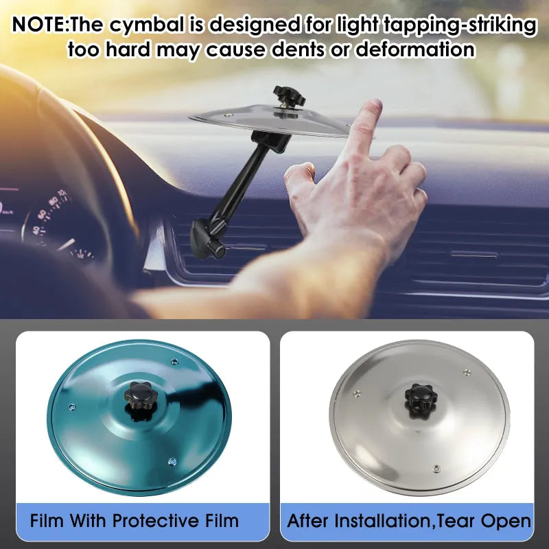 🎶 Car Crash Cymbal Air Vent - Make Your Driving More Fun🚗