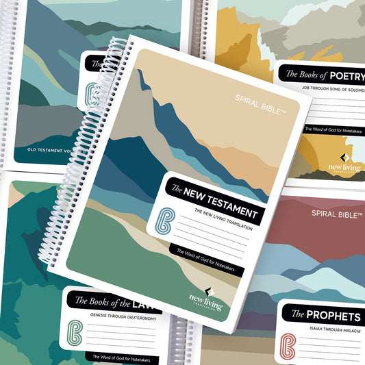 Spiral Bible™ - NLT - Complete Bible - Bundle (Softcover)