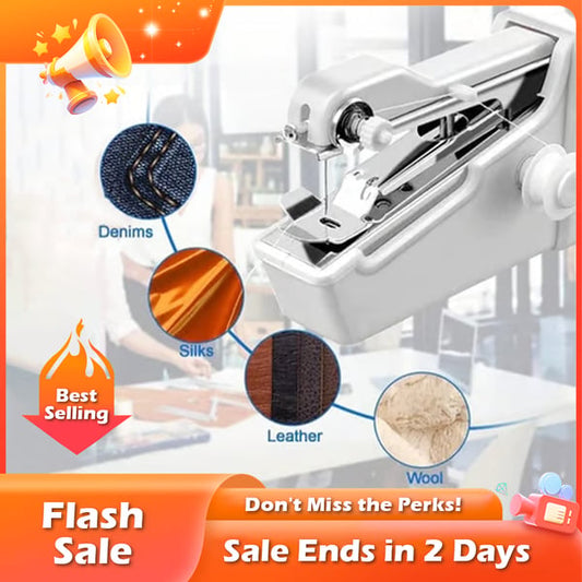 🏆Flash Sale⚡Portable Handheld Sewing Machine