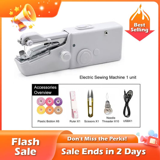 🏆Flash Sale⚡Portable Handheld Sewing Machine