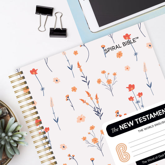 Spiral Bible™ - WEB - New Testament - Floral