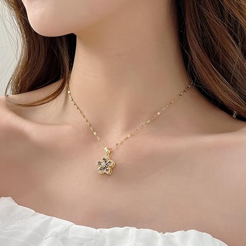 ✨Princess Rapunzel Spinning Flower Necklace