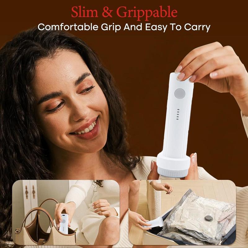 Cordless Travel Vacuum Storage Compression Bag Set 15 Pack